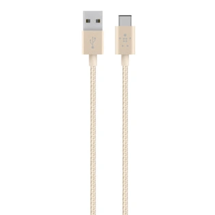 CABLE,PREMIUM,USB-C/USB-A MIX METALIC,4',GOLD