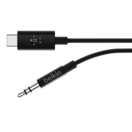 USB-C TO 3.5 MM AUDIO CABLE, 3', BLK