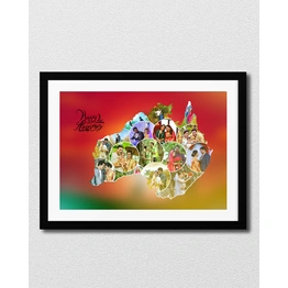 Artistic 16 Photos Collage Frame Custom Creature