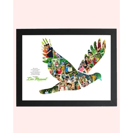 Artistic 23 Photos Flying Bird Collage Frame