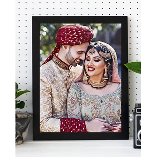 Oil Paint Photo Frame