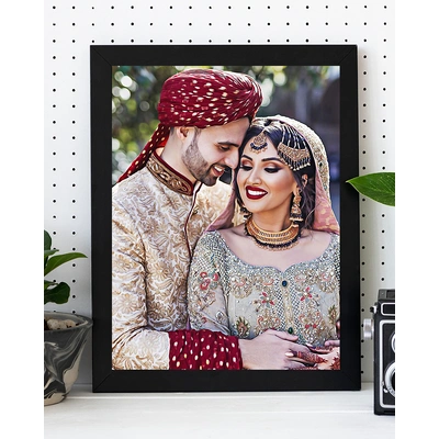 Oil Paint Photo Frame