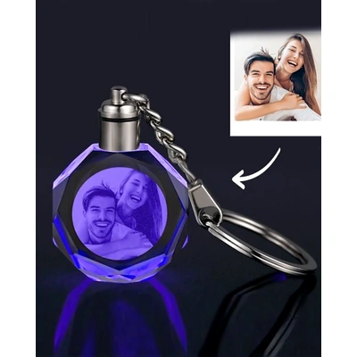 Personalized LED Photo Keychains