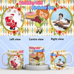 Happy Birthday Special White Mug Design 012