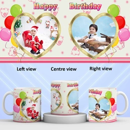 Happy Birthday Special White Mug Design 017