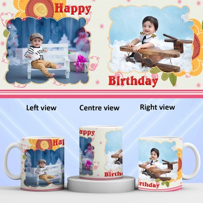 Happy Birthday Special White Mug Design 018