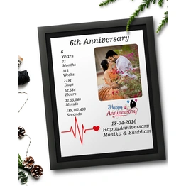 Happy Anniversary Frame