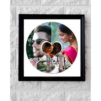 Creative Inner Heart 4 Photos Frame