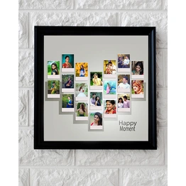 Creative Frame with Hearts with 19 Photos