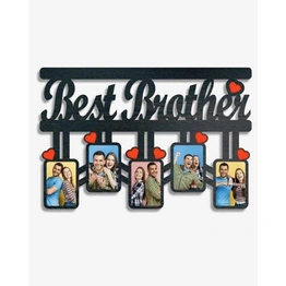 6 Photos Best Brother Frame