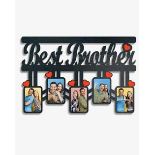 6 Photos Best Brother Frame