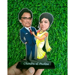 Personalized Couple Caricature