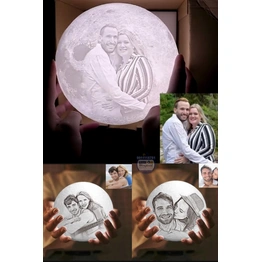 Customized Magical Moon Lamp with Photo