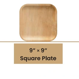 9" Square Plates