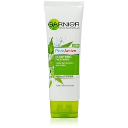 Garnier Skin Naturals PureActive Neem Face Wa...