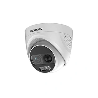 Hikvision DS-2CE72DFT-PIRXOF(Turbo X ColorVu) 2 MP ColorVu PIR Siren Fixed Turret Camera