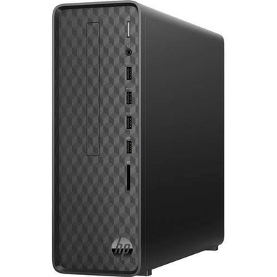 HP Slim S01-af1109il PC ( Core i3 -10100 / 4GB / 1TB / DOS /Intel HD Graphics) Jet Black