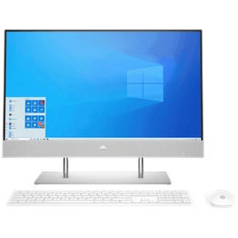 HP AlO 24-dp0816in PC ( Core i3 -1005G1 / Win 10 + MSO / 8GB / 512SSD / UMA Graphics) Natural Silver