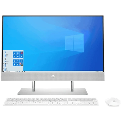 HP AlO 24-dp0816in PC ( Core i3 -1005G1 / Win 10 + MSO / 8GB / 512SSD / UMA Graphics) Natural Silver