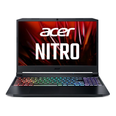 Acer Nitro 5 AN515-45 R5-5600H / 8 GB DDR4 3200MHz / 256GB PCIe NVMe SSD + 1TB 7.2K / 15.6" FHD IPS 144Hz slim bezel LCD / 4GB NVIDIA® GeForce RTX™ 3050 / Windows 10 / Shale Black