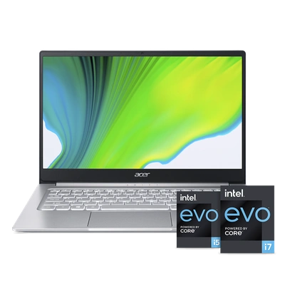 Acer Spin 3 SP313-51N Core i5-1135G7 / 8GB LPDDR4X / 512GB PCIe NVMe SSD / 13.3" WQXGA IPS SlimBezel touch w/Active Stylus / Intel® Iris® Xe Graphics / Windows 10 / Pure Silver