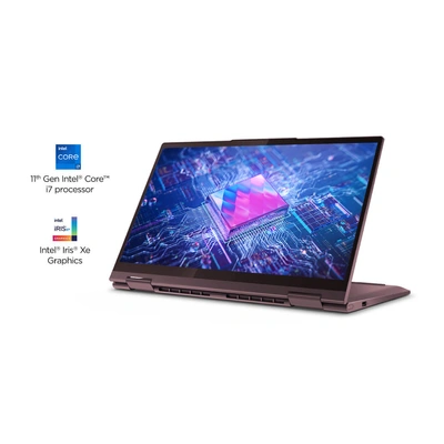 Lenovo Yoga 7i i5-1135G7 / 16GB / 512GB SSD / 14" FHD IPS GL Touch, 300N, 72% NTSC, AGC Dragontrail glass / INTEGRATED INTEL IRIS XE GRAPHICS / Windows 10 Home + , OFFICE H&S 2019Backlit, All Metal / 1.43 Kg