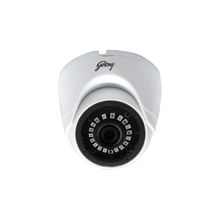 Godrej STU-IPD25IR4M-1080PASD / 2MP IP 3.6mm Metal Dome Camera with Built in Audio + SD Card