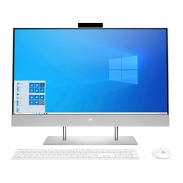 HP AIO 24-dp0813in PC ( Core i5 -1035G1 / 8GB / 1 TB + 256GB SSD /23.8 inches FHD/ Intel UHD Graphics/ Windows 10 + MSO / Natural Silver