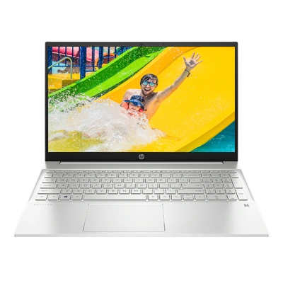 HP Pavilion 15-eh1103AU* (Natural Silver) Ryzen 5-5500U hexa / 16GB / 512 GB SSD / 15.6 FHD Antiglare ultraslim 250 nits / AMD Radeon Integrated Graphics / Windows 10 Home + MSO H & S 2019 / Backlit KBD, FPR, Alexa built-in