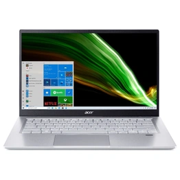 Acer Swift 3 SF314-43 R5-5500U / 8GB LPDDR4X / 512GB PCIe NVMe SSD / 14" FHD IPS panel w/FPR / AMD Radeon™ Graphics / Windows 11 + Office 2021 / Pure Silver