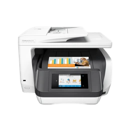 HP OfficeJet Pro 8730/Multi Function Color Printer/USB, Ethernet, Wi-Fi/Print speed up to 24 ppm (black) and 20 ppm (color)/1 year onsite warranty