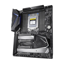 AMD TRX40 DESIGNARE Motherboard with Direct 16+3 Phases Infineon Digital VRM, Fins-Array Heatsink, Dual Intel LAN, 4 PCIe 4.0 M.2 with Thermal Guards, Bundled GC-Titan Ridge Add-In Card and AORUS Gen4 AIC Adaptor, Intel® WiFi 6 802.11ax,120dB SNR AMP-UP Audio