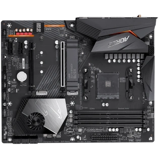 AMD X570 AORUS Motherboard with 12+2 Phase Digital VRM with DrMOS, Advanced Thermal Design with Enlarge Heatsink, Dual PCIe 4.0 M.2 with Single Therma Guard, Intel® GbE LAN with cFosSpeed, Intel® Dual Band 802.11ac Wireless, Front USB Type-C, RGB Fusion 2.0