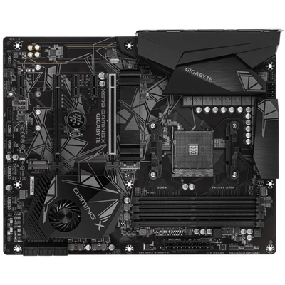 AMD X570 GAMING Motherboard with 10+2 Phases Digital VRM, Advanced Thermal Design with Enlarge Heatsink, Dual PCIe 4.0 M.2, M.2 Thermal Guard, GIGABYTE Gaming GbE LAN with Bandwidth Management, HDMI 2.0, RGB Fusion 2.0