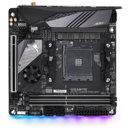 AMD X570 AORUS Motherboard with Direct 8 Phases IR Digital VRM, Advanced Thermal Design with Extended & Multi-Layered Heatsink, Dual PCIe 4.0 M.2, M.2 Thermal Guard, Intel® WiFi 6 802.11ax, Intel GbE LAN with cFosSpeed, USB 3.1 Gen2 Type-C, RGB Fusion 2.0