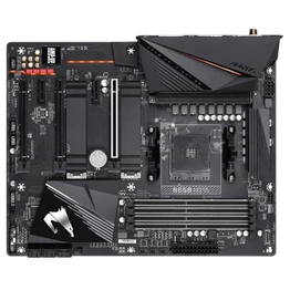 AMD B550 AORUS Motherboard with True 12+2 Phases Digital VRM, Fins-Array Heatsink, Direct-Touch Heatpipe, Dual PCIe 4.0/3.0 x4 M.2 with Thermal Guards, Intel® 802.11ac Wireless, 2.5GbE LAN, RGB FUSION 2.0, Q-Flash Plus