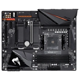 AMD B550 AORUS Motherboard with True 12+2 Phases Digital VRM, Fins-Array Heatsink, Direct-Touch Heatpipe, Dual PCIe 4.0/3.0 x4 M.2 with Thermal Guards, 2.5GbE LAN, RGB FUSION 2.0, Q-Flash Plus