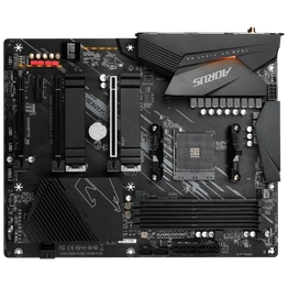 AMD B550 AORUS Motherboard with 12+2 Phases Digital Twin Power Design, Enlarged Surface Heatsinks, Dual PCIe 4.0/3.0 x4 M.2 with Dual Thermal Guards, Intel® WiFi 6 802.11ax, 2.5GbE LAN, Front USB Type-C™, RGB FUSION 2.0, Q-Flash Plus