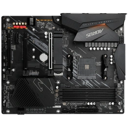 AMD B550 AORUS Motherboard with Twin 12+2 Phases Digital VRM, Enlarged Surface Heatsinks, PCIe 4.0 x16 Slot, Dual PCIe 4.0/3.0 x4 M.2 with One Thermal Guard, 2.5GbE LAN, RGB FUSION 2.0, Q-Flash Plus