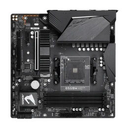 AMD B550 AORUS Motherboard with Digital VRM Solution, Enlarged Surface Heatsinks, PCIe 4.0 x16 Slot, Dual PCIe 4.0/3.0 x4 M.2 with Thermal Guard, Gigabyte Gaming GbE LAN, RGB FUSION 2.0, Q-Flash Plus