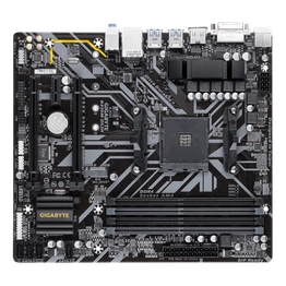 AMD B450 Ultra Durable Motherboard with Realtek® GbE LAN with cFosSpeed, PCIe Gen3 x4 M.2, 7-colors RGB LED Strips Support, Anti-Sulfur Resistor, CEC 2019 ready