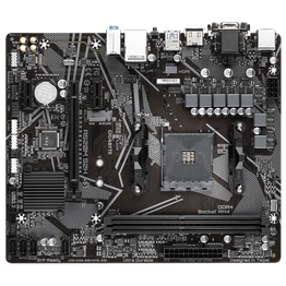 AMD A520 Ultra Durable Motherboard with Pure Digital VRM Solution, GIGABYTE Gaming LAN with Bandwidth Management, PCIe 3.0 x4 M.2, RGB FUSION 2.0, Smart Fan 5, Q-Flash Plus, Anti-Sulfur Resistors Design