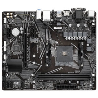 AMD A520 Ultra Durable Motherboard with Pure Digital VRM Solution, GIGABYTE Gaming LAN with Bandwidth Management, PCIe 3.0 x4 M.2, RGB FUSION 2.0, Smart Fan 5, Q-Flash Plus, Anti-Sulfur Resistors Design