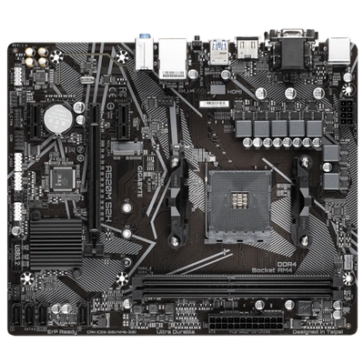 AMD A520 Ultra Durable Motherboard with Pure Digital VRM Solution, GIGABYTE Gaming LAN with Bandwidth Management, PCIe 3.0 x4 M.2, RGB FUSION 2.0, Smart Fan 5, Q-Flash Plus, Anti-Sulfur Resistors Design