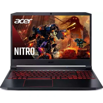 Acer Nitro 5 AN515-45 / R5-5600H/ 8 GB DDR4 3200MHz / 512GB PCIe NVMe SSD / 15.6" FHD IPS 144Hz SlimBezel / NVIDIA® GeForce GTX™ 1650 / Windows 10 Home / Shale Black