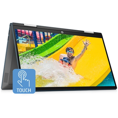 HP Pavilion x360 Convertible laptop 14-dy1009TU (533T9PA) (Intel Core i5-1155G7 / 11th Gen/ 8GB RAM/ 512GB SSD/ Windows 11 + MS Office 2019/ 14" FHD / 1 Year Warranty), Spruce Blue