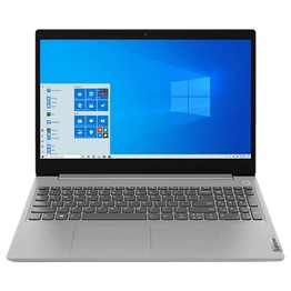 Lenovo IdeaPad 3 15IML05 Core i3 10th Gen /8GB RAM/ 1TB HDD/Intel UHD Graphics/ Windows 10 Home/ MS Office/ Platinum Grey/81WB015JIN