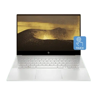 HP ENVY 15 ep1085TX Touch*/ Intel EVO 11th Gen i7-11800H/ 16GB/ 1 TB SSD/ 4GB Nvidia Geforce RTX 3050 Ti (28 cores)/ Win 11 MSO H & S 2019/ Backlit All-in-one KBD, FPR, Mute Mic, Camera Shutter, Alexa Built-in/ 15.6" 4K (3840 x 2160) AMOLED Touch/ 54B86PA