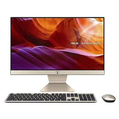 ASUS Vivo AiO/ Intel Pentium Gold 6405U/ (4GB/1TB HDD/Office 2021/Win 11/Integrated Graphics/Wireless Keyboard & Mouse/Black/4.8 Kg) 21.5" (54.61 cm) FHD/ V222FAK-BA009WS