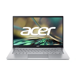 Acer Laptop|Swift 3|SF314-512|Ci5-1240P|8GB LPDDR4X|512GB PCIe NVMe SSD|Intel® Iris® Xe Graphics|NA|W11 H&S 2021|14" QHD IPS SlimBezel, 86% STB ratio, 100% sRGB|Pure Silver